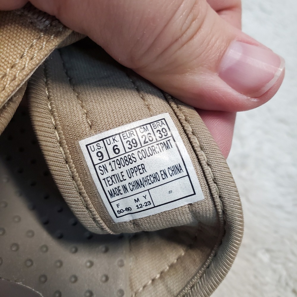 Skechers Tan Plaid Summer Simple Everyday Casual Open Toe Strappy Sandal Women 9 - Picture 8 of 9
